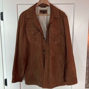 Tasso Elba - Suede Jacket - Size L